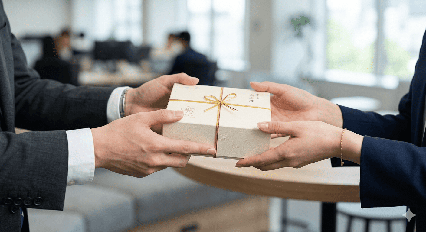 企業の手土産として